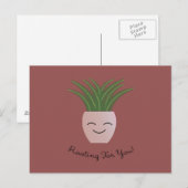 Wurzeln für dich Fern Postkarte (Vorne/Hinten)