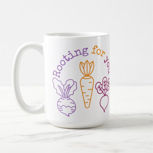 Wurzeln für dich kaffeetasse (Links)