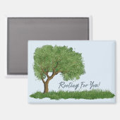 Wurzeln für dich Magnet für chronische Krankheit (Vorderseite/Rückseite)