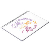 Wurzeln für dich notizblock (Linke Seite)