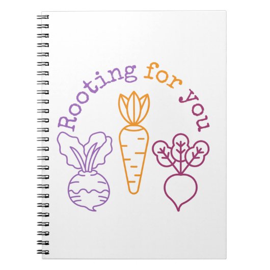 Wurzeln für dich notizblock (Vorderseite)