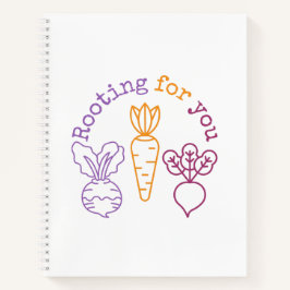 Wurzeln für dich notizblock