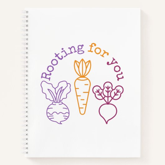 Wurzeln für dich notizblock (Vorderseite)