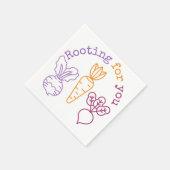 Wurzeln für dich serviette (Ecke)
