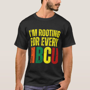 Wurzeln für jeden Hbcu Black History Uni Gradu T-Shirt