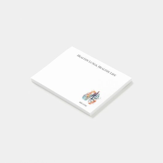 Wurzeln im Atem, Brauch Post-it Klebezettel (angewinkelt)