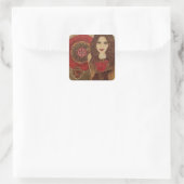 Wurzeln im Power: Root Chakra Goddess Sticker (Tasche)