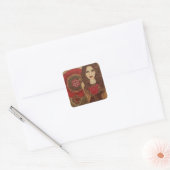 Wurzeln im Power: Root Chakra Goddess Sticker (Umschlag)