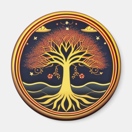 Wurzeln im Waterbaum des Magnet des Lebens (Vorne)