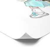 Wurzeln in Bemühungen, Erfolg zu erreichen Poster (Ecke)