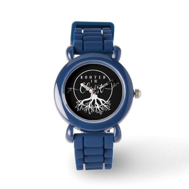 Wurzeln in Christus Armbanduhr (Vorderseite)