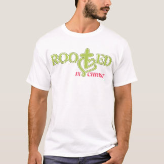 Wurzeln in Christus Christliches Glaube Shirt