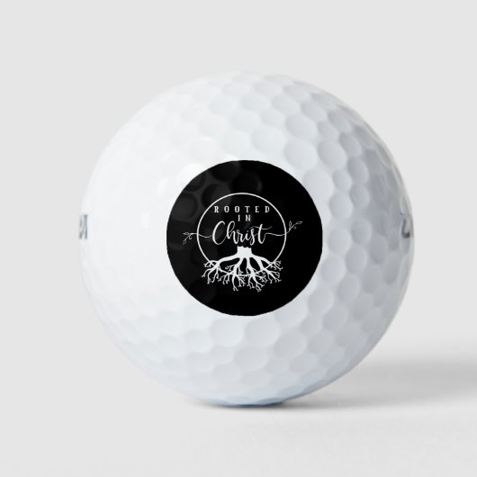 Wurzeln in Christus Golfball (Vorderseite)
