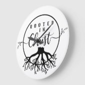 Wurzeln in Christus Große Wanduhr (Winkel)