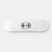 Wurzeln in Christus Skateboard (Horizontal)