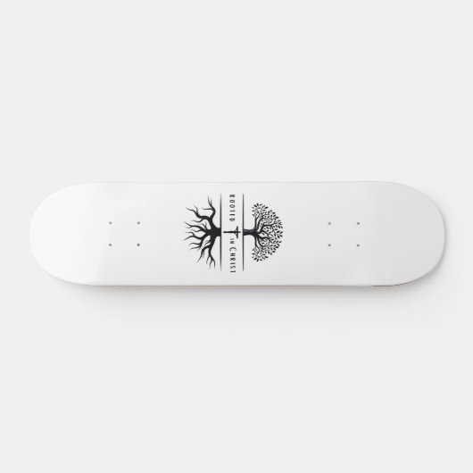 Wurzeln in Christus Skateboard (Horizontal)