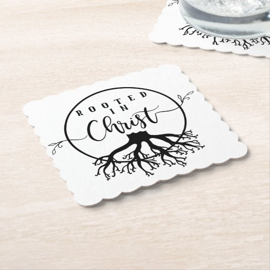 Wurzeln in Christus Untersetzer (angewinkelt)
