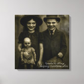 Wurzeln in den alten behaltend Traditionen lebendi Leinwanddruck (Vorderseite)