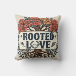 Wurzeln in der Liebe Kissen