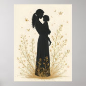 Wurzeln in ihren Armen - Ein ruhiger Teich, der an Poster (Vorne)