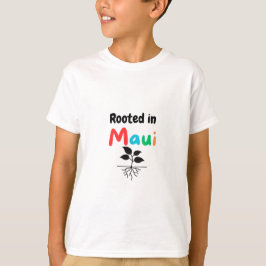 Wurzeln in Maui-Kindern T-Shirt