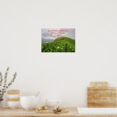 Wurzeln in Segnungen Poster (Küche)