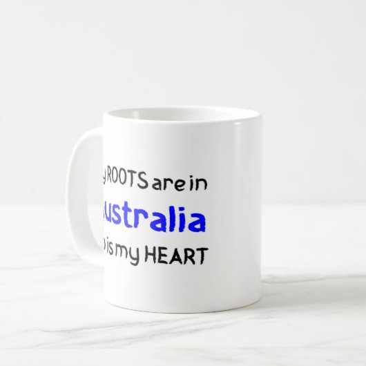 Wurzeln Kaffeetasse (Vorderseite Links)