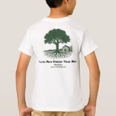 Wurzeln laufen tiefer als Wires T-Shirt (Rückseite)