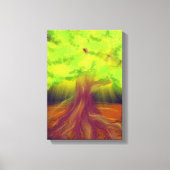 Wurzeln Leinwanddruck (Vorderseite)