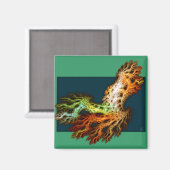 Wurzeln Magnet (Vorderseite/Rückseite)