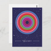 Wurzeln Postkarte (Vorne/Hinten)