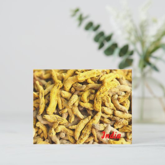 Wurzeln Postkarte (Stehend Vorderseite)