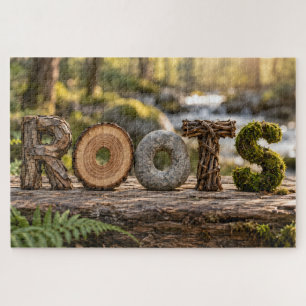 Wurzeln Puzzle