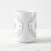 Wurzelt mit Liebe wächst mit Grace - Inspirational Kaffeetasse (Mittel)