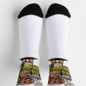 Würzig und Koffeinhaltig Socken (Oben)