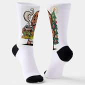 Würzig und Koffeinhaltig Socken (Gewinkelt)