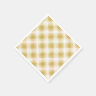 Würzige Senf-Tupfen Serviette