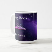 Würziger Buchbecher Kaffeetasse (Vorderseite Links)