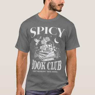 Würziger Buchclub Moralisch Graue Bücher Romanelie T-Shirt