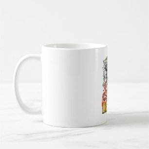 Würziges Desaster Highland-Kuh Vintage-Western-Shi Kaffeetasse