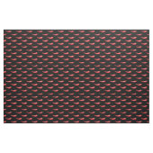 Würziges heißes rotes Gewebe des Chilipfeffers DIY Stoff (Yard (91,4 cm))