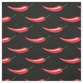 Würziges heißes rotes Gewebe des Chilipfeffers DIY Stoff (Muster)