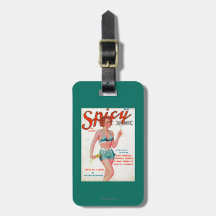 Würziges Titelseite Gepäckanhänger