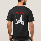 Wushu Klinge-Kämpfer T-Shirt (Rückseite)