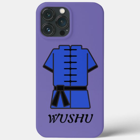 wushu purple iPhone / iPad case (Rückseite)