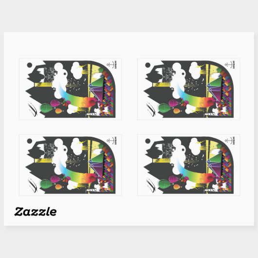 WUSSTE! Aufkleber (Blatt)