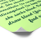 Wusstest Du? Poster (Ecke)