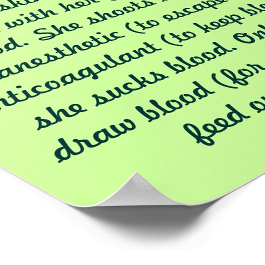 Wusstest Du? Poster (Ecke)