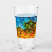 Wüste abstrakt glas (Rückseite)