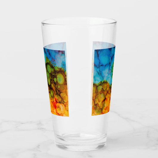 Wüste abstrakt glas (Links)